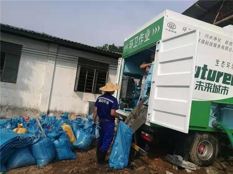 独山子工业污泥压干处理